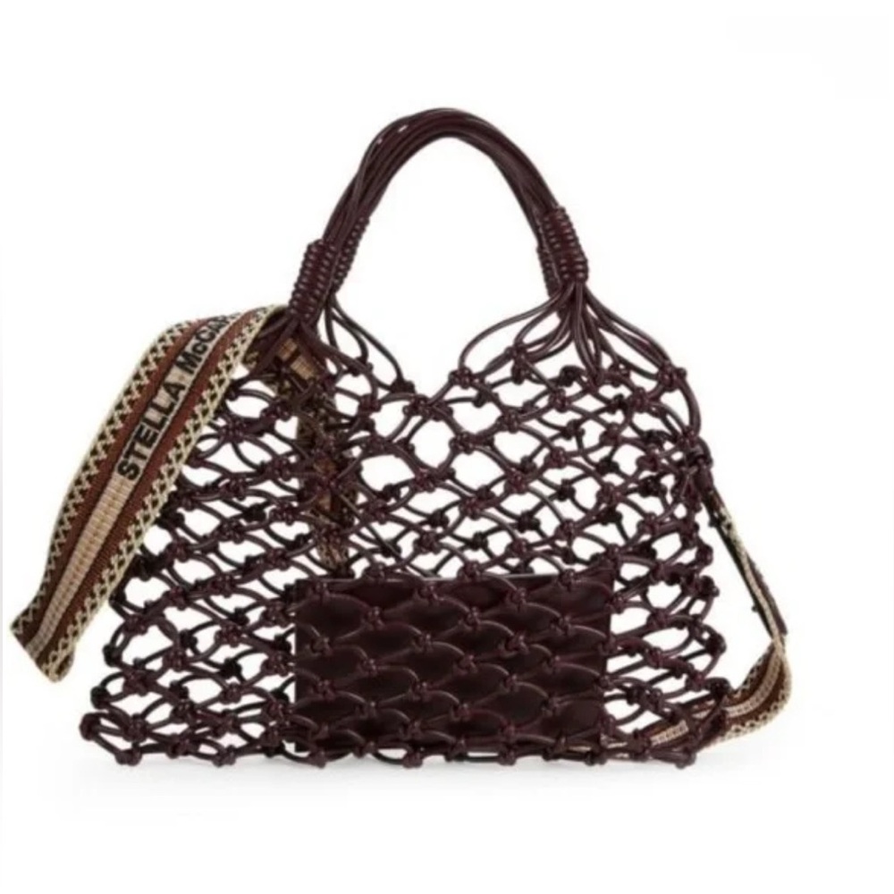 Stella McCartney Brown knotted bag - Picture 2 of 13